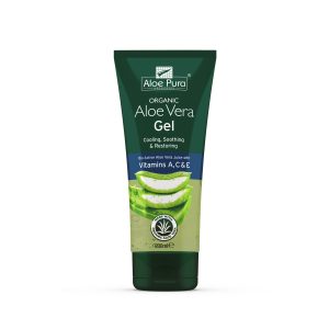 Organic Aloe Vera Gel with Vitamin A, C & E