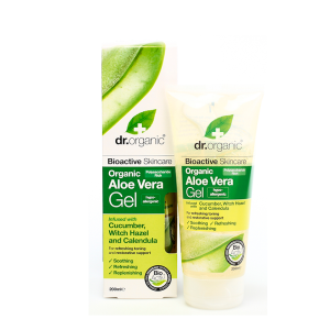 Organic Aloe Vera Gel with Cucumber, Witch Hazel & Calendula