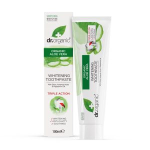 Organic Aloe Vera Toothpaste (Whitening)