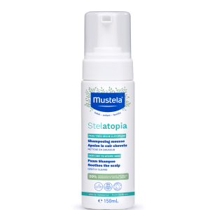 Stelatopia® Foam Shampoo Mustela®- Σαμπουάν σε μορφή Αφρού για νεογέννητα