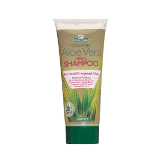 Organic Aloe Vera Herbal Shampoo Normal/ Frequent Use 200ml